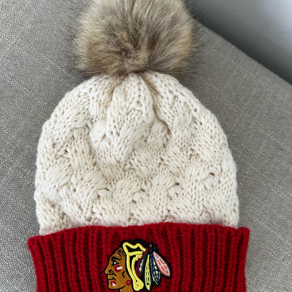 Blackhawks knit hat. NWOT